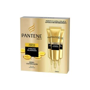 Pantene P Shampoo Ampola Tratamento 3 Minutos Milagrosos Hidro Cauterizacao 15 Ml C/3
