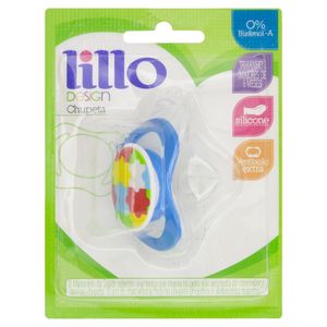 Lillo Chupeta Design Toys Ortodontica Silicone Tamanho 2 Azul 1 Referencia 607820