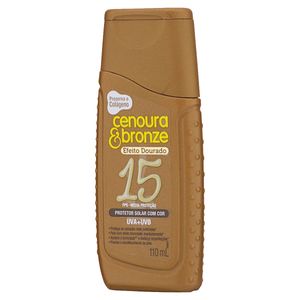 Cenoura E Bronze Locao Com Cor Efeito Dourado Fps15 110 Ml