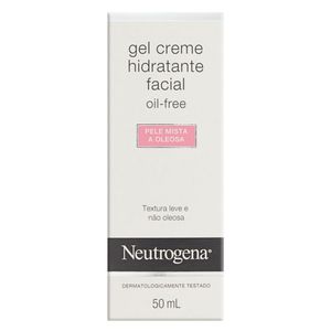 Neutrogena Hidrata Gel Creme Oil Free Pele Mista/Oleosa 50 Ml