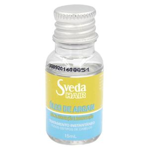 Sveda Hair Ampola De Tratamento Capilar Oleo De Argan 15 Ml