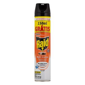 Raid Aerosol Inseticida Multi Insetos Base Agua
