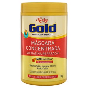 Niely Go P Shampoo Mascara Concentrada Queratina Reparacao 1 Kg