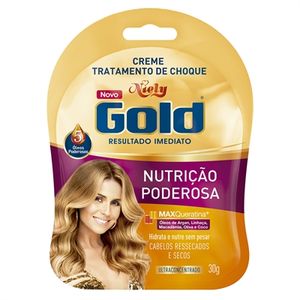 Niely Go P Shampoo Creme Tratamento Capilar Nutricao Poderosa 30 G