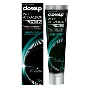 Close-Up Creme Dental White Attraction Men Deep Cool 70 G