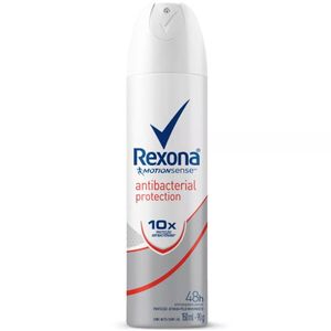 Rexona Desodorante Aerosol Emotion Sense Feminino Antibacterial Protection 90 G