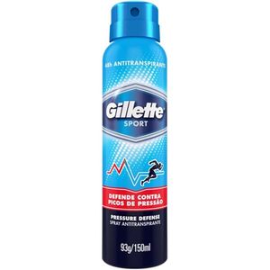 Gillette Spray Antitranspirante Sport Pressure Defense 150 Ml