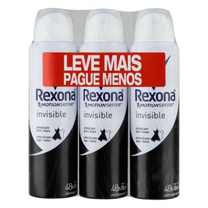 Rexona Desodorante Spray Invisible Women 150 Ml C/3