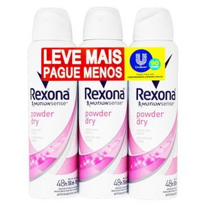 Rexona Desodorante Spray Power Dry Women 150 Ml C/3