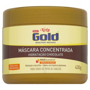 Niely Go P Shampoo Creme Tratamento Chocolate 430 G