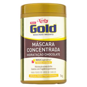 Niely Go P Shampoo Mascara Tratamento Concentrada Chocolate 1 Kg
