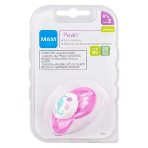 Chupeta Original Chupeta Pearl Silk Touch +6 Lilas 2336