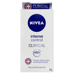 Des Nivea Stick Feminino Clinical Intense Control 48H 42 G