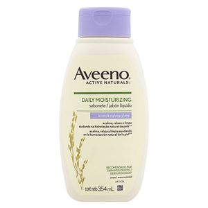 Aveeno Sabonete Liquido Daily Moisturizing Lavanda E Ylang Ylang 354 Ml