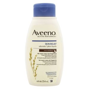 Aveeno Sabonete Liquido Skin Relief Coco Nutritivo 354 Ml