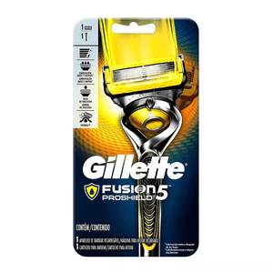 Gillette Fusion Aparelho Barbear Masculino Proshield Flexball
