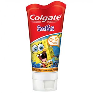 Colgate Gel Dental Smiles Kids Bob Esponja De 0 A 5 Anos 100 G