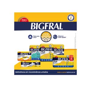 Bigfral Plus Fralda Geriatrica Plus Tamanho Xg C/7