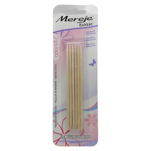 Merheje Basic Palito Unha Madeira C/6