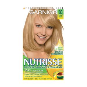 Nutrisse Kit Renovacao Coloracao Creme 83 Louro Claro Dourado Louro Solar 125 G