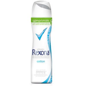 Desodorante Rexona Women Cotton Aerosol Comprimido 85Ml