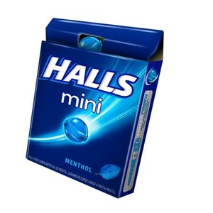 Halls Bala Drops Mini Mentol 15 G