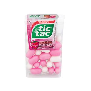 Bala Tic Tac Morango 16G