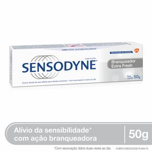 Sensodyne Creme Dental Branqueador Extra Fresh 50 G
