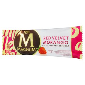 Sorvete Morango Magnum Red Velvet Pacote 71G