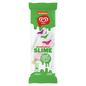 Picolé Surpresa Nickelodeon Slime Kibon Pacote 54G