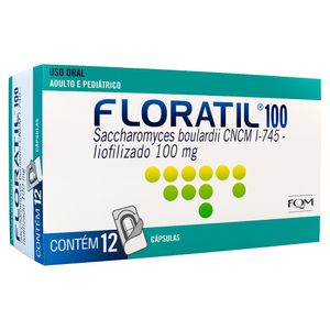 Floratil 100Mg  C/12 Caps