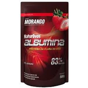 ALBUMINA SACHET MORANGO 500 G x 1