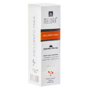 MELORA C MAX ESPUMA FPS50 45 ML x 1