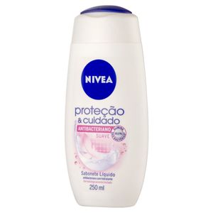 NIVEA BATH CARE SABONETE LIQUIDO ANTIBACTERIANO SUAVE 250 ML x 1