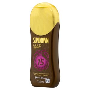 SUNDOWN GOLD LOCAO PROTETOR SOLAR FPS15 120 ML x 1