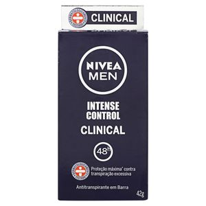 NIVEA MEN STICK DESODORANTE CLINICAL INTENSE CONTROL 42 G x 1