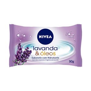 NIVEA SABONETE LAVANDA E OLEOS 90 G x 1