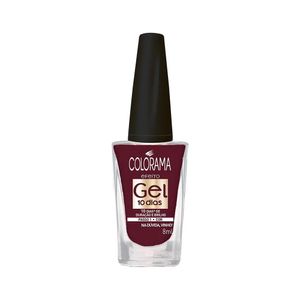 COLORAMA ESMALTE GEL NU COR NA DUVIDA VINHO 8 ML x 1