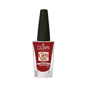 COLORAMA ESMALTE GEL NU COR VERMELHO OBSESSAO 8 ML x 1