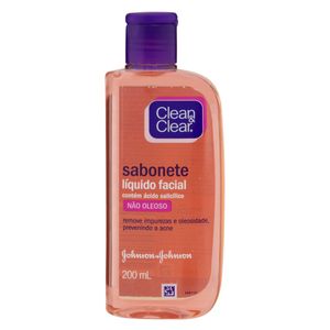 CLEAN CLEAR SABONETE LIQUIDO FACIAL 200 ML x 1