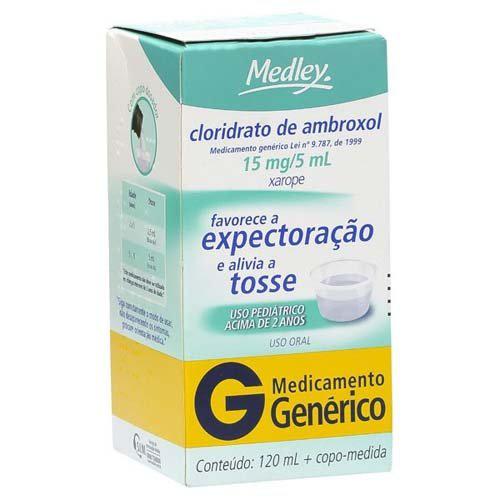 Cloridrato Ambroxol Pediátrico 6mg 120ml Neoquímica Genérico