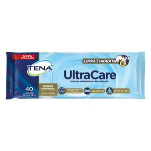 TENA CONFORT WIPES LENCO UMEDECIDO x 40