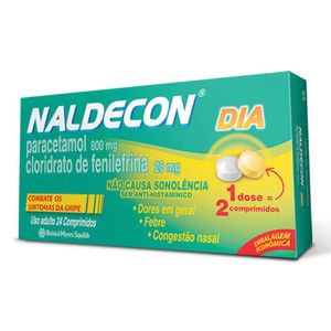 NALDECON DIA COMPRIMIDO 3X8 x 24