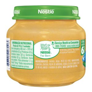 PAPINHA POTE PAPINHA PEITO DE PERU/LEGUMES/MACA 115 G x 1