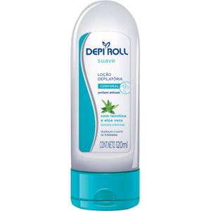 DEPI ROLL S SKIN S LOCAO DEPILATORIA CORPORAL ALOE VERA E LANOLINA 120 ML x 1