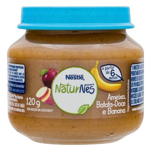 PAPINHA POTE PAPINHA AMEIXA BANANA E BATATA DOCE 120 G x 1