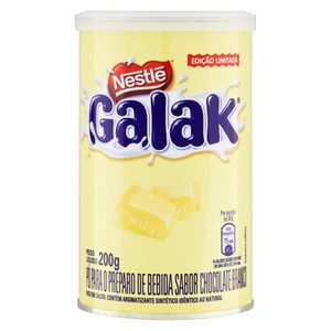 NESTLE GALAK PO ACHOCOLATADO CHOCOLATE BRANCO 200 G x 1