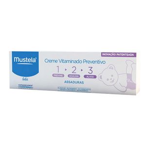 MUSTELA BB CREME VITAMINADO PREVENTIVO ASSADURAS 123 55 G x 1