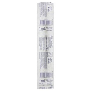 SERINGA BD PLASTIP SERINGA DESCARTAVEL LUER SLIP COM AGULHA 13X3.8 x 150
