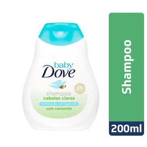 DOVE BABY SHAMPOO HIDRATACAO ENRIQUECIDA CABELOS CLAROS CAMOMILA 200 ML x 1